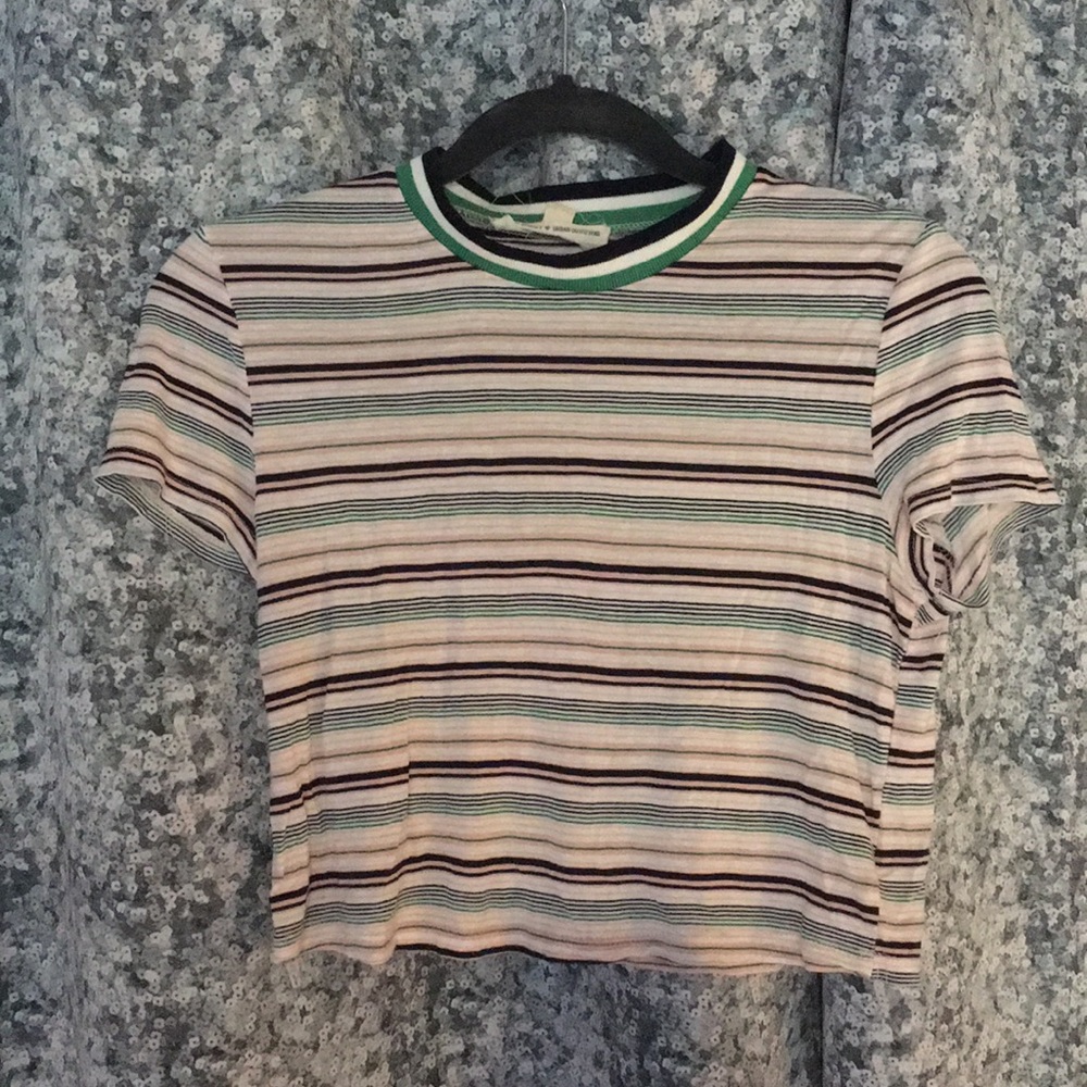 Striped slightly cropped from Urban Outfitters